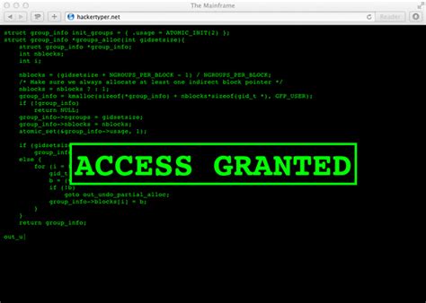 typer hacker real.